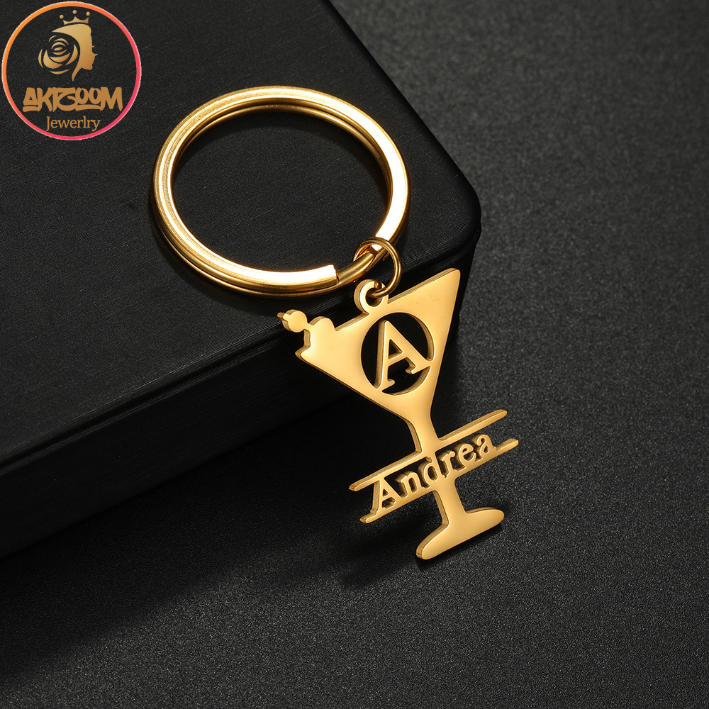Akizoom – porte-clés personnal - Initial Ring Custom avis et prix