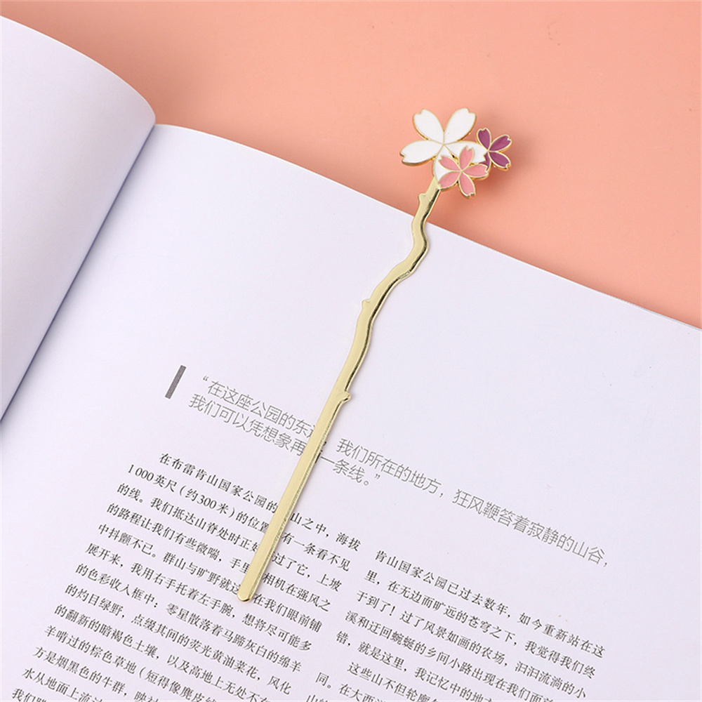 Marque-page en métal Sakura, f - Dried Flower Bookmark avis et prix
