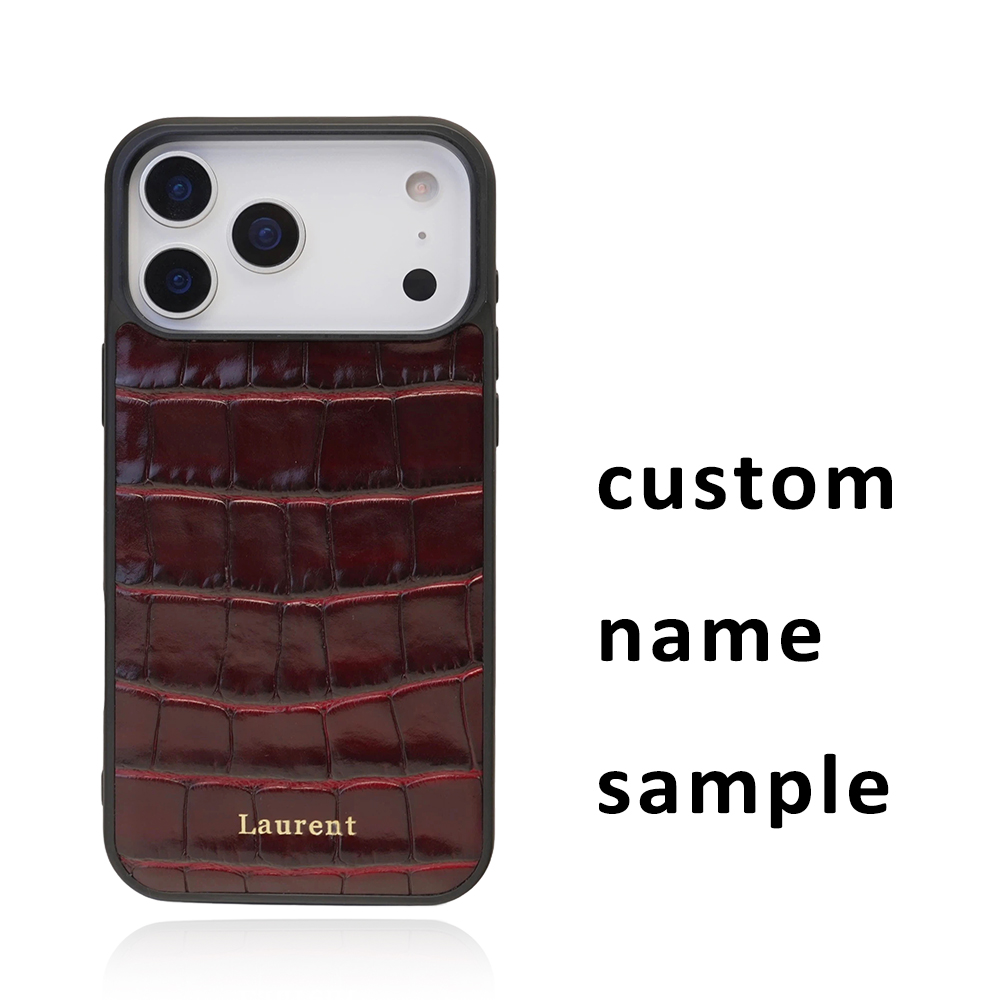 Coque de téléphone de luxe en  - Personalized Name Box avis et prix