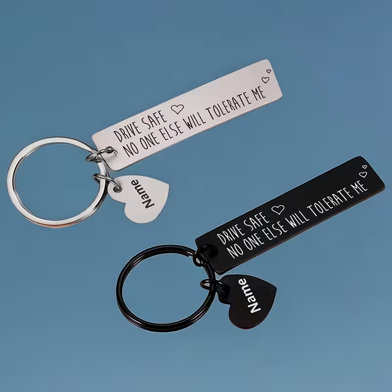 Porte-clés personnalisé avec g - Initial Ring Custom avis et prix